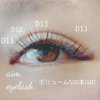 マツエク・マツパ H Mizukiのマツエク・マツパデザイン