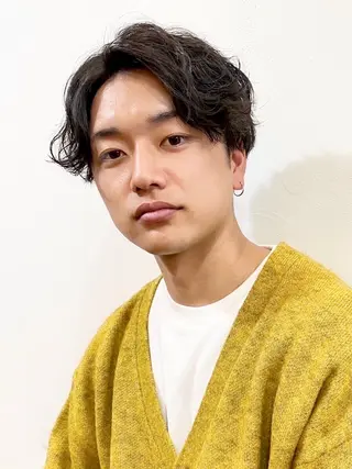 パーマ メンズ Nina by Babyloneのヘアスタイル