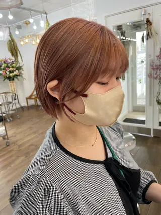 ショート カラー YURAGI🪴 FUTABAのヘアスタイル