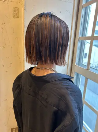 ミディアム 池田 真由美のヘアスタイル