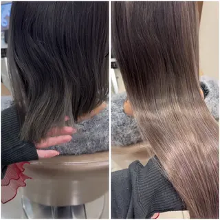 🍑透明感カラー 🍑chizuruのヘアスタイル