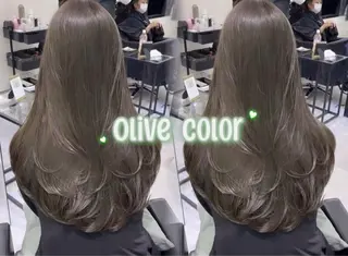 ロング カラー 【艶カラー】 じゅりのヘアスタイル
