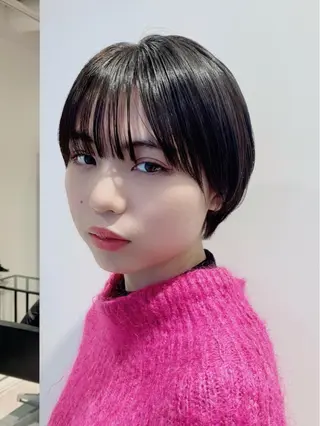 ショート 🤍顔まわりカット/ ボブ/SHIMADAのヘアスタイル