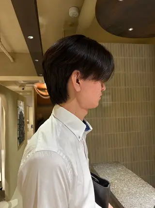 メンズ メンズ/顔周りカ ット中目黒akaneのヘアスタイル