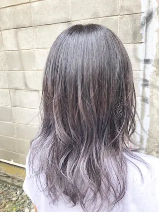 カラー 最高級エクステ /羽エクステ白石宇由のヘアスタイル