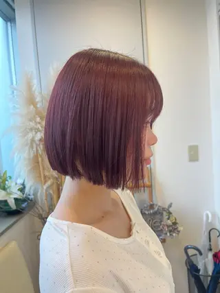 ショート 長谷川 愛花のヘアスタイル