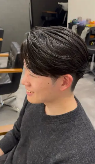 パーマ メンズ 玉置 晴太郎のヘアスタイル