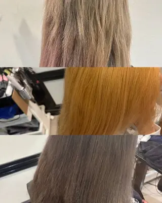 カラー ソウワ ヒナコのヘアスタイル