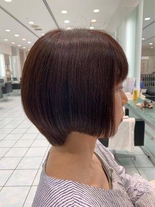 ショート 神頭 彩のヘアスタイル