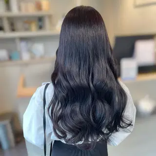 ロング カラー ブリーチなしカラー kana🐱のヘアスタイル