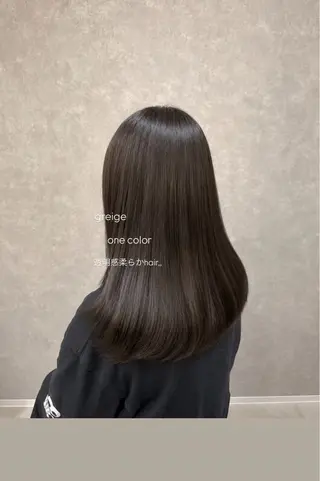 セミロング 山路 望花のヘアスタイル