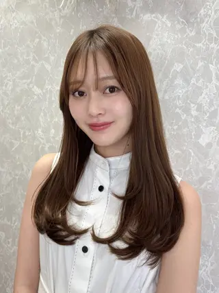 ロング megu 髪質改善TaLeのヘアスタイル