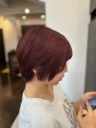 ショート カラー 🌿吉池 朱莉🌿のヘアスタイル