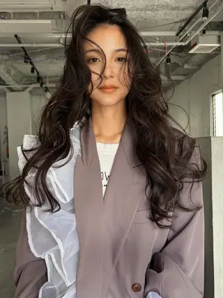 ロング カラー 村上雅人 ナチュラルモードのヘアスタイル