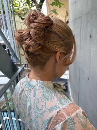 ロング ヘアアレンジ yuuna/ レイヤーカット🎀のヘアスタイル