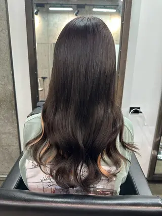 セミロング 🫧透明感カラー/ エクステ🫧アサミ️のヘアスタイル