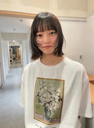 ショート 藤原 怜央のヘアスタイル