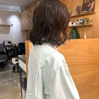 ショート パーマ hina/パーマ /ニュアンスパーマのヘアスタイル