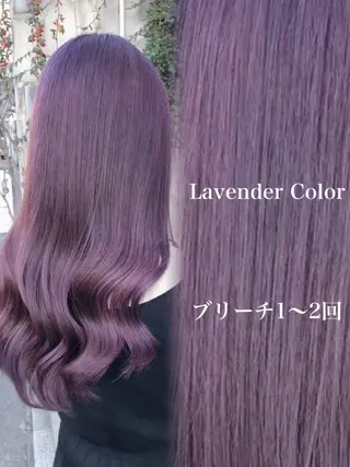 ロング ブリーチ/艶カラー RYUTOのヘアスタイル