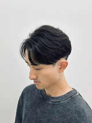 ミディアム パーマ メンズ 🏁メンズパーマ/ RYOYAのヘアスタイル