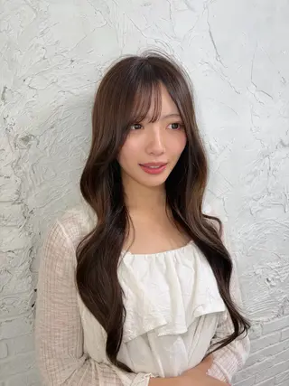 ロング girly/ヘア メイクMitsukiのヘアスタイル