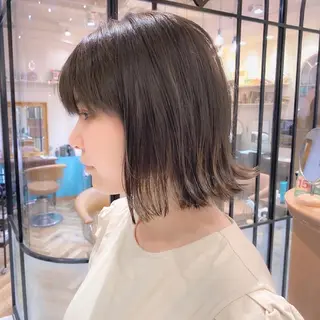 セミロング カラー 🇰🇷韓国レイヤー 錦糸町【北山謙三】のヘアスタイル