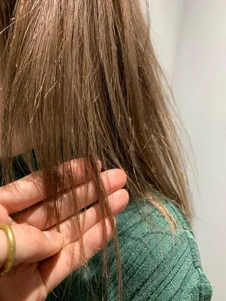 ミディアム カラー パーマ ボブパーマコテ巻き風 パーマNo1深江秀平のヘアスタイル