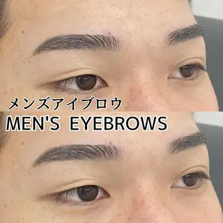 メンズ アイブロウ 眉毛サロン🩵 LUMICIA千葉店のマツエク・マツパデザイン