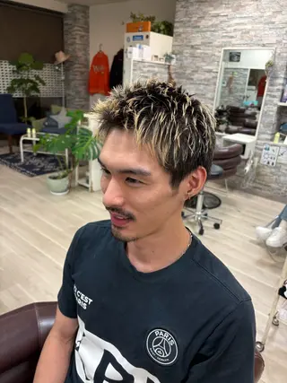 ショート メンズ 後藤 一孝のヘアスタイル