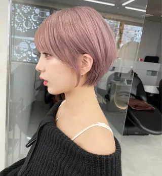 ショート 🤍ワンホンヘア ayaha🤍のヘアスタイル