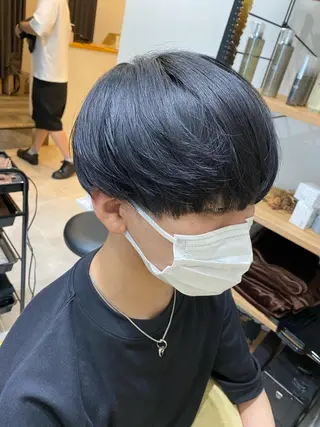 ミディアム カラー メンズ 似合う髪型見つけます AYAKAのヘアスタイル