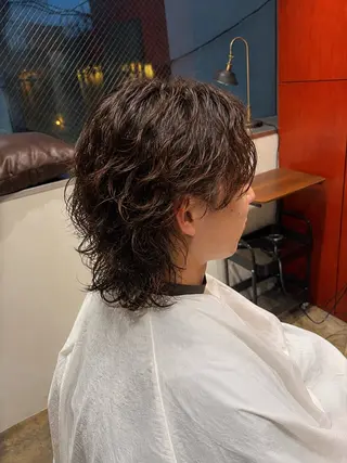 パーマ メンズ 高品質シールエクステ /栄/艶髪/HIROのヘアスタイル