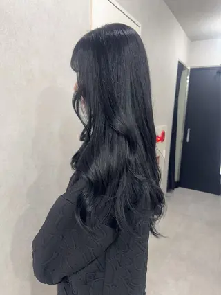 ロング カラー 赤み無し柔らかカラー 【梅田】madokaのヘアスタイル