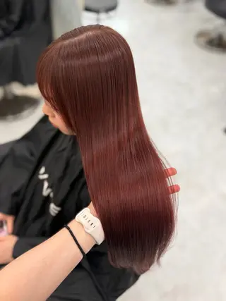 ロング カラー ヘアアレンジ 透明感カラー🎀艶髪 Anju/渋谷🎀のヘアスタイル