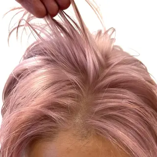 ショート カラー 髪質改善・縮毛矯正 年間1500名担当♪のヘアスタイル