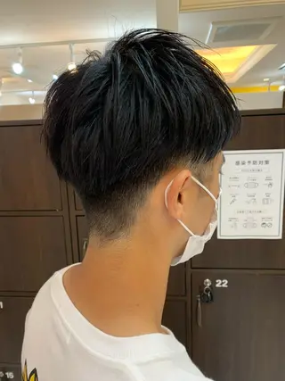 ショート メンズ 【韓国風くびれヘア】 joule小木曽輝のヘアスタイル