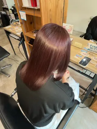 ミディアム カラー こころ🎀 カラーモデル様募集中のヘアスタイル