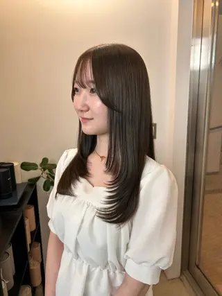 セミロング カラー ボブ/暖色カラー 🎧 kei 🎀のヘアスタイル