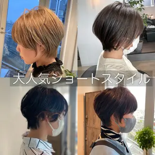 ショート ✨ブリーチカラー/ 似合わせカット/高山のヘアスタイル