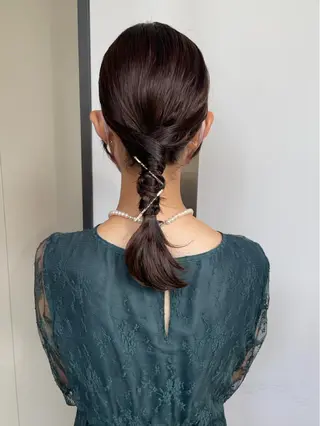 ヘアアレンジ 小濱 拓也のヘアスタイル