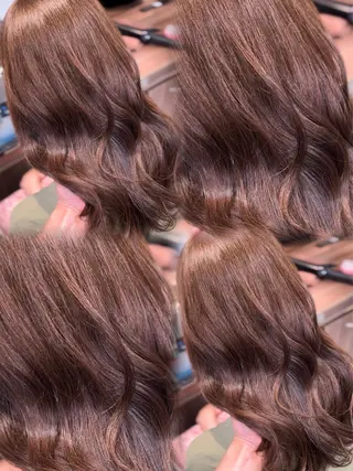 ロング 🦋盛れるレイヤー/ ベージュ/Ryugaのヘアスタイル