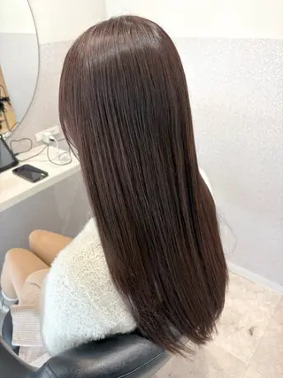 ロング カラー 女性リピ90%🍨 🩷佐藤みずきのヘアスタイル