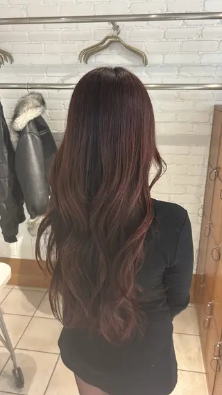 カラー なかしま しおん🫧🩵のヘアスタイル