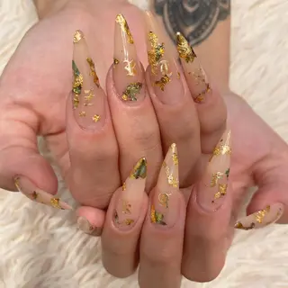 ロング 🦋Nail Amo🦋のネイルデザイン