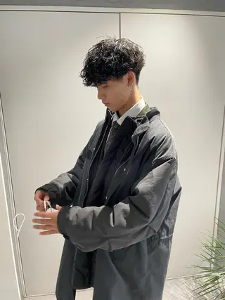 ショート パーマ メンズ 🔱メンズパーマ特化 🔱山下和輝のヘアスタイル
