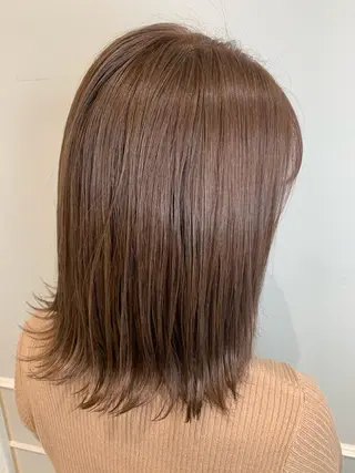ミディアム カラー 🦖鶴岡 香純🦖のヘアスタイル