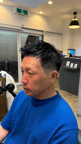 ショート メンズ メンズ専門 Ryukiのヘアスタイル