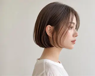 ミディアム 寒色/韓国カラー Ukyouのヘアスタイル