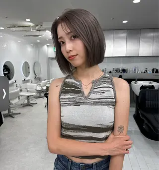 ショート カラー カットモデル୨୧大阪 梅田タカシマリナ♡のヘアスタイル
