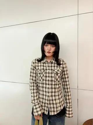 ミディアム 近藤 滉記のヘアスタイル
